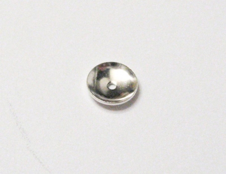 8 mm Perlenkappen 925er Sterling Silber