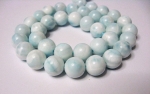 Larimar 10 mm Edelstein Strang